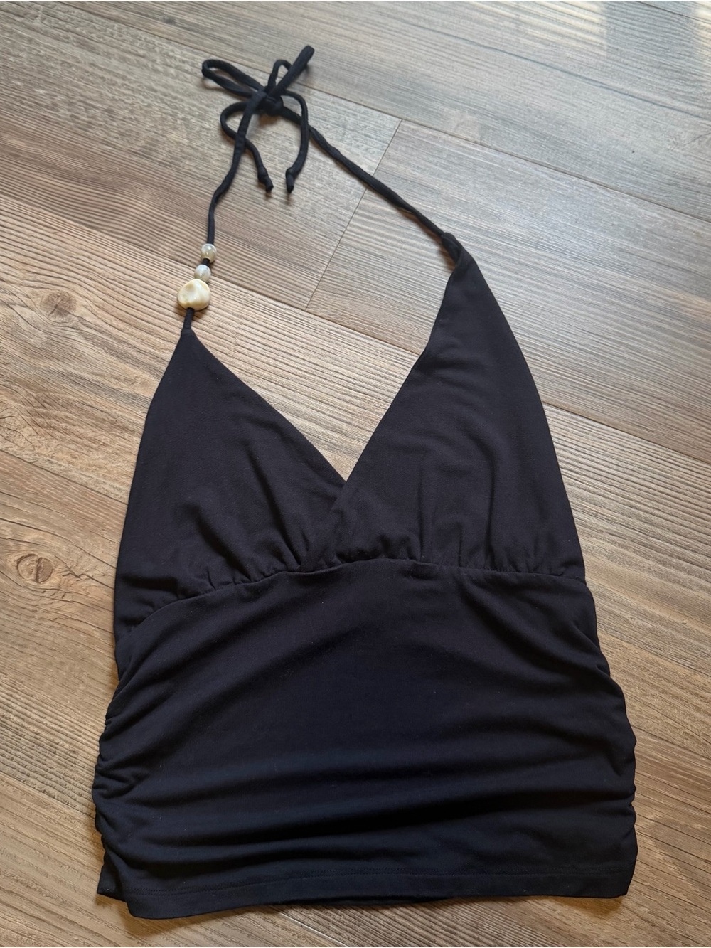 Women’s Black Halter Top